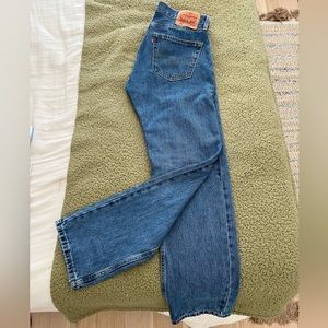 505 Blue Levi Jeans Waist 30 Length 32